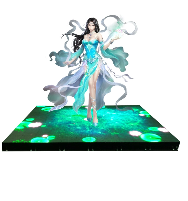 Chinese Manufacturer Customized High-Definition Stage LED Floor Tile Screen Interactive Dance Floor LED Video Wall
