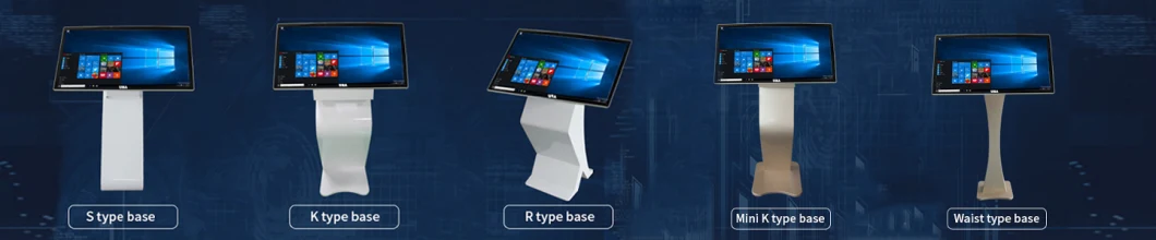 Business Centre LCD Digital Signage Touch Screen Display Interactive Information Kiosk
