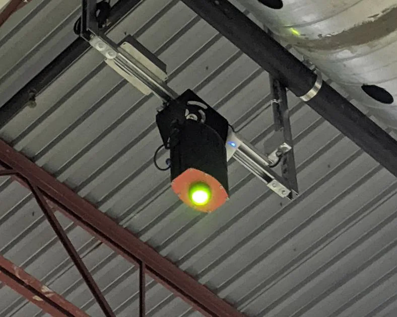 LED Floor Sign Projector Helps Alert Workers and Drivers in Warehouses, Manufacturing, and Other Industrial Operations