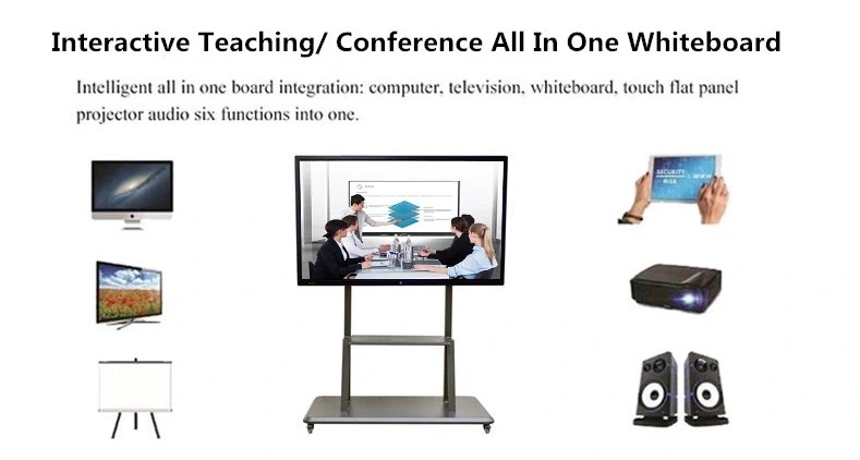 Smart Conference 65&prime;&prime; Tablet Smart Capacitive Touch Meeting Interactive Board Wall