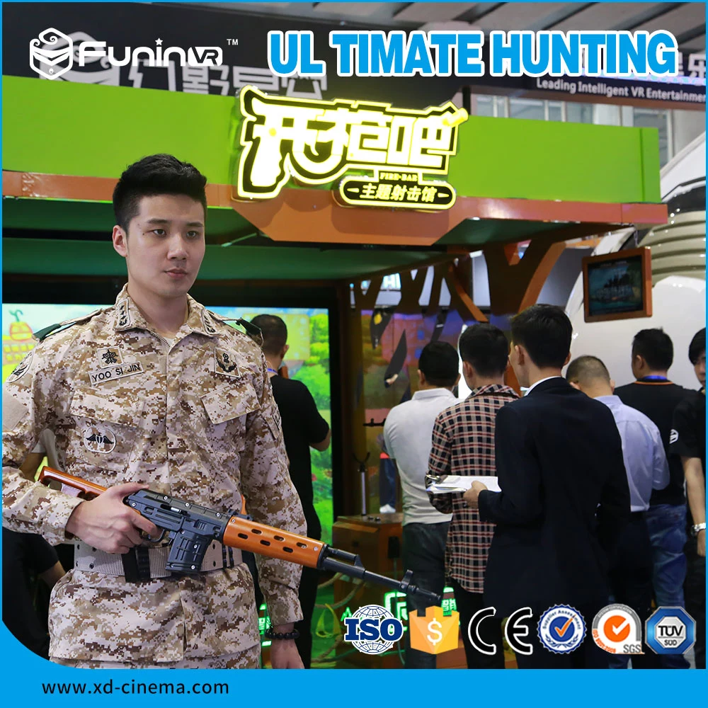 Hot Shooting Arcade Game Machine Multiplayer Hunting Game&#160; Simulation in Amusement Park