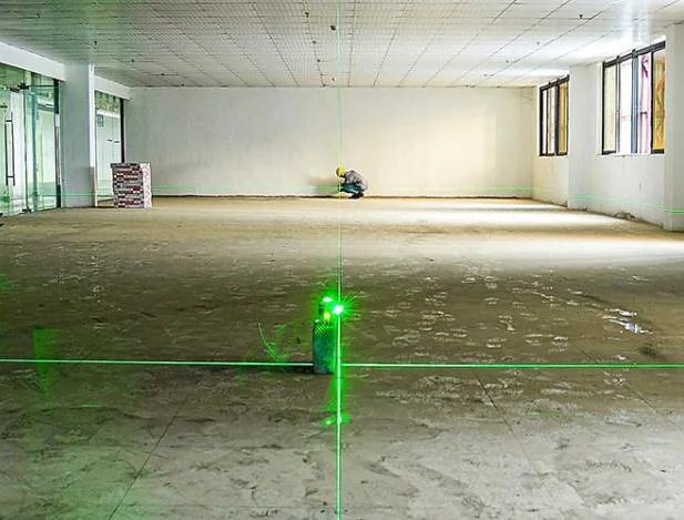 Virtual Line Floor Laser Level Line Lights Industrial Laser LED Beam Lights Red/Blue/Yellow Laser Projector Lighting