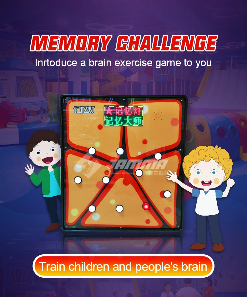 Indoor Amusement Park Ar Memory Challenge Game