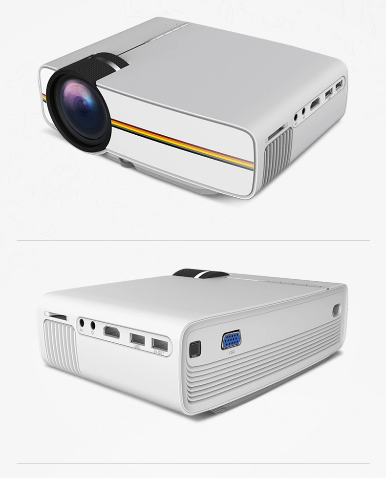Yg400 Mini Projector for Video Games TV Beamer Project Home Theatre Movie AC3 VGA AV SD USB Yg400