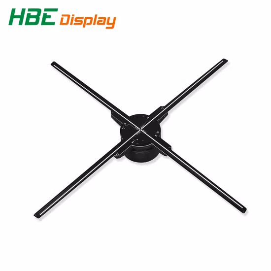 3D Holographic LED Fan Display for supermarket store