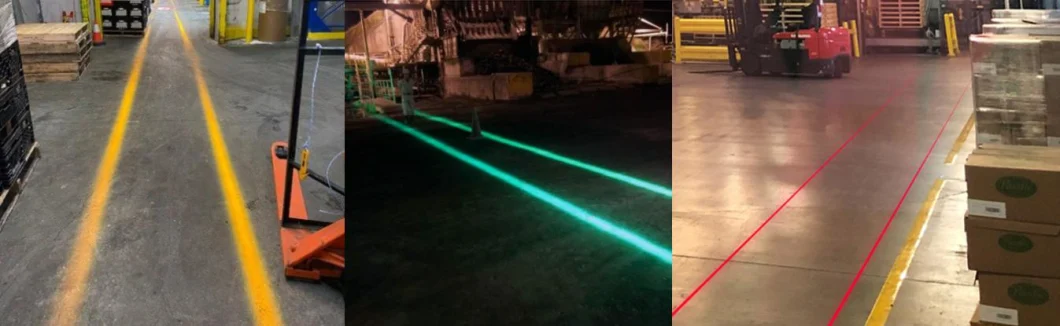 Industrial Laser Line Light 108W Powerful LED Laser Floor Marking Projector