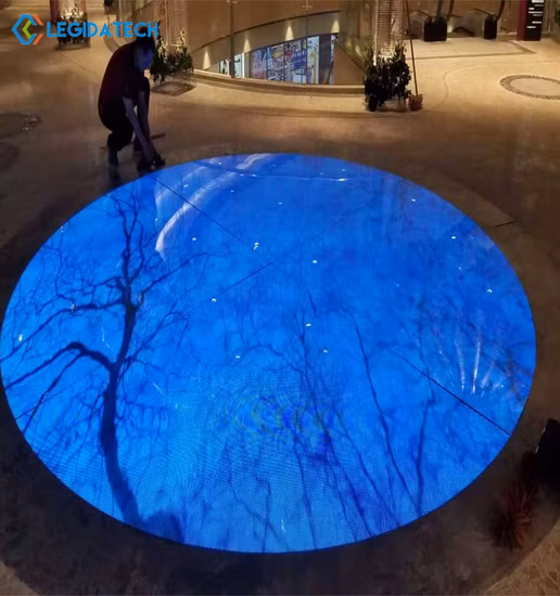 Legida IP65 Full Color Interactive Programable P4.81 DJ Booth Bar Dance Floor LED Display Screen LED Wall