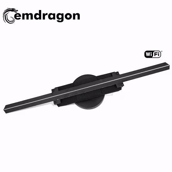 1.5 1.8 2m 3D Hologram Fan Advertising Display Fan Holographic