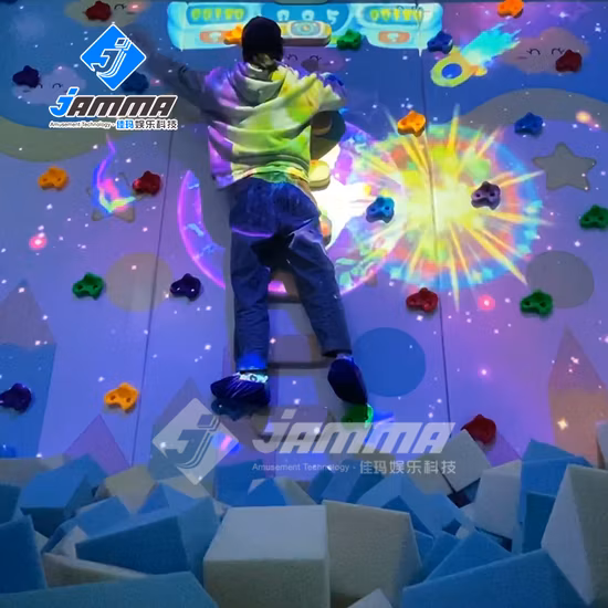 Ar Climbing Wall Interactive Projection Game Interactive Projection Wall Rock Construction